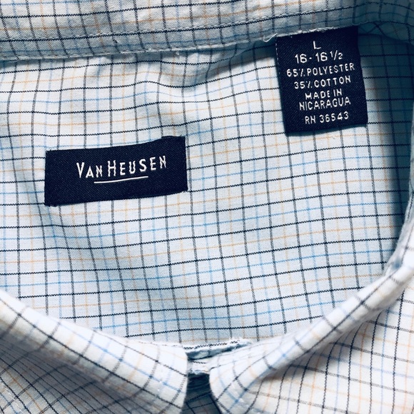 Van Heusen plaid shirt - Picture 4 of 6